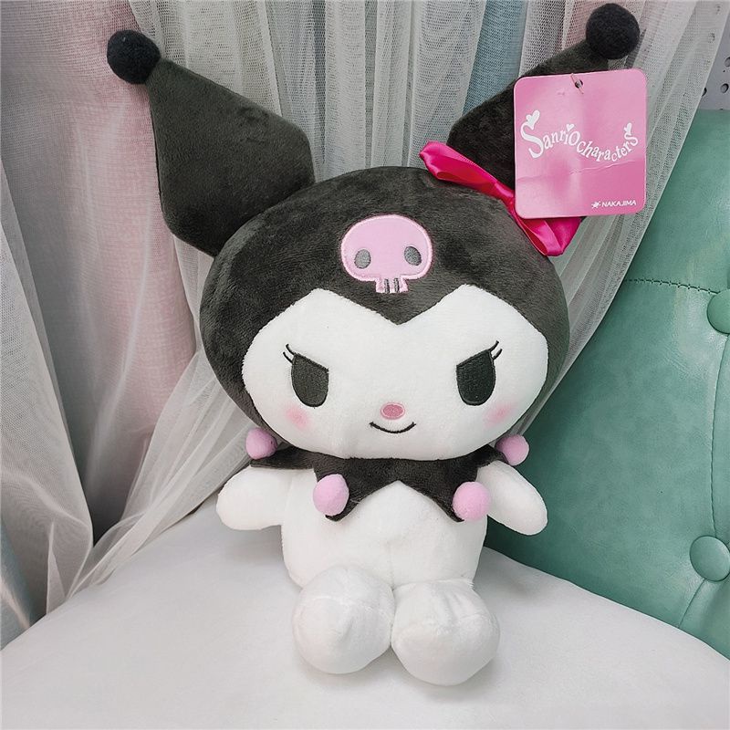 Búp Bê Nhồi Bông Kuromi 20cm Dễ Thương