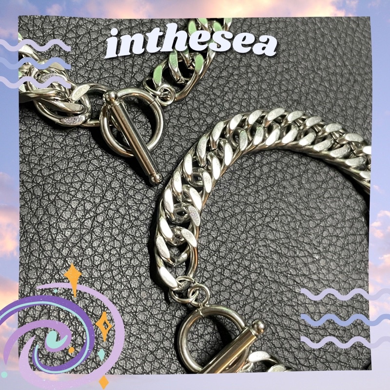 Vòng Tay Xích Khoá OT Cá Tính Cho Nam