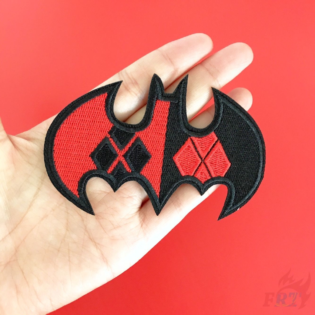 ☸ Dc - Miếng Vá Người Dơi ☸ 1 Sticker Ủi Thêu Hình Batman / JOKER