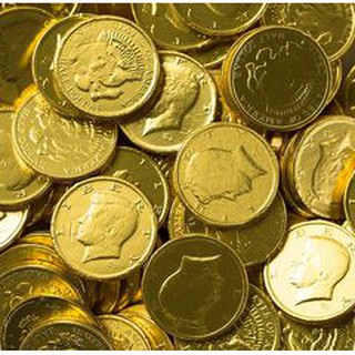 KẸO SOCOLA ĐỒNG TIỀN BELGIAN CHOCOLATE COINS CỦA BỈ - NHẬP TỪ MỸ