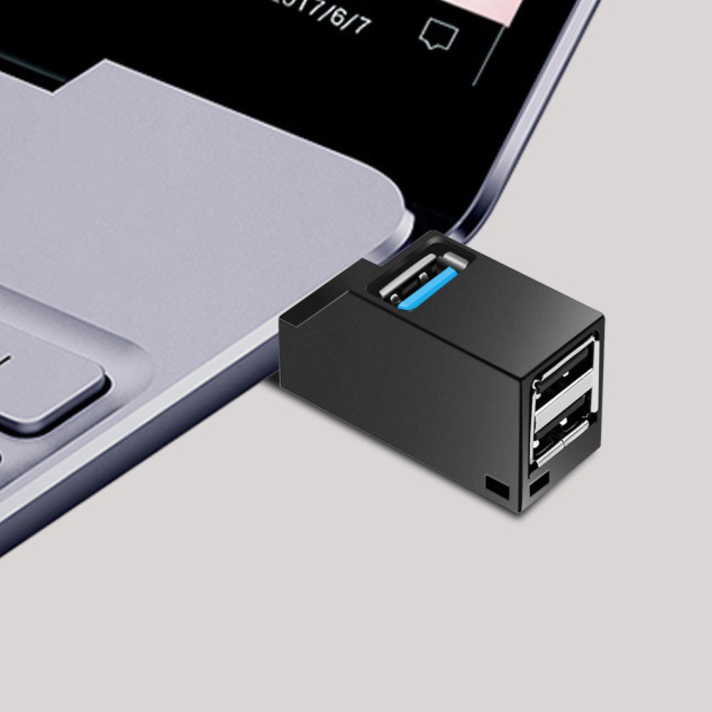 Bộ Chia 3 Cổng Usb Mini Cho Pc Laptop Máy Tính