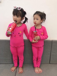 Combo bộ mèu thêu cotton len