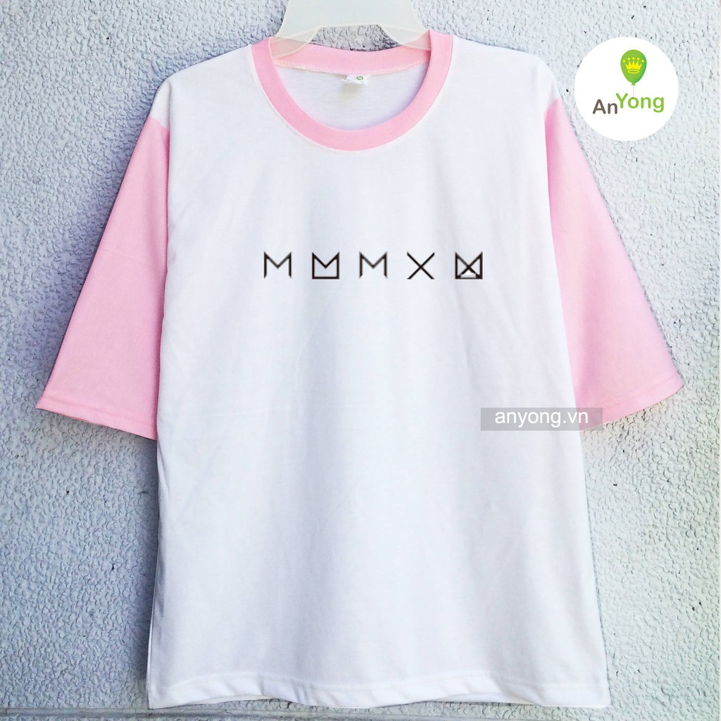 Áo thun Monsta X Monbebe phối tay lửng