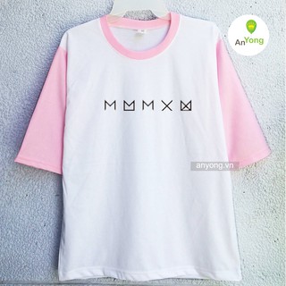 Áo thun Monsta X Monbebe phối tay lửng