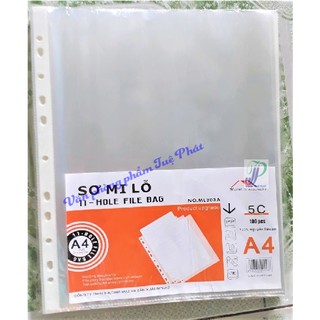 Bìa lỗ 4 lạng - 4,6 lạng (100 bìa/xấp)