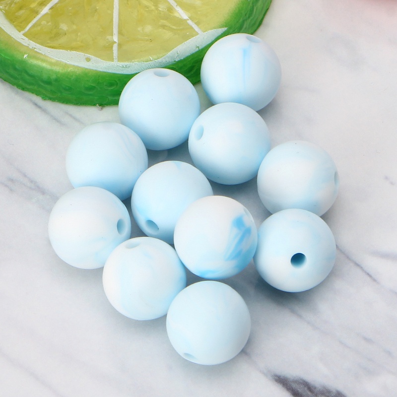 Vòng Tay / Vòng Cổ / Kẹp Núm Vú Giả Bằng Silicone DIY Có Thể Nhai Đ