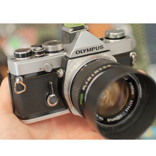 Máy ảnh film Olympus OM1 Silver