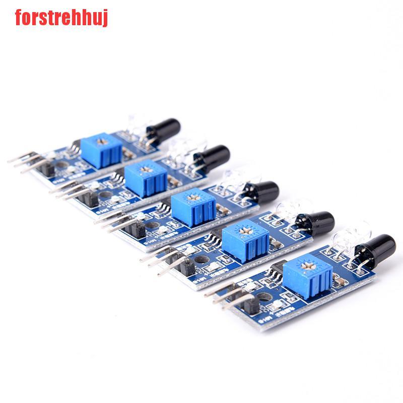 Set 5 Mô-Đun Cảm Biến Hồng Ngoại Cho Robot Thông Minh Arduino