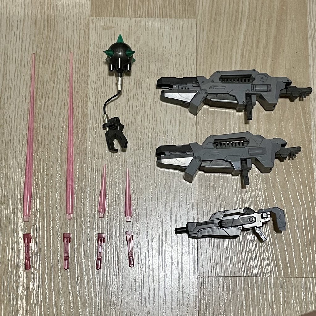 Phụ kiện set vũ khí 1/100 gundam Astraea ver mb 8816 Daban [2nd - Vui lòng đọc kỹ mô tả]