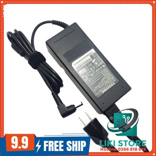 Sạc laptop toshiba adapter 19v-4.7a chân φ5.5-φ2.5mm to47