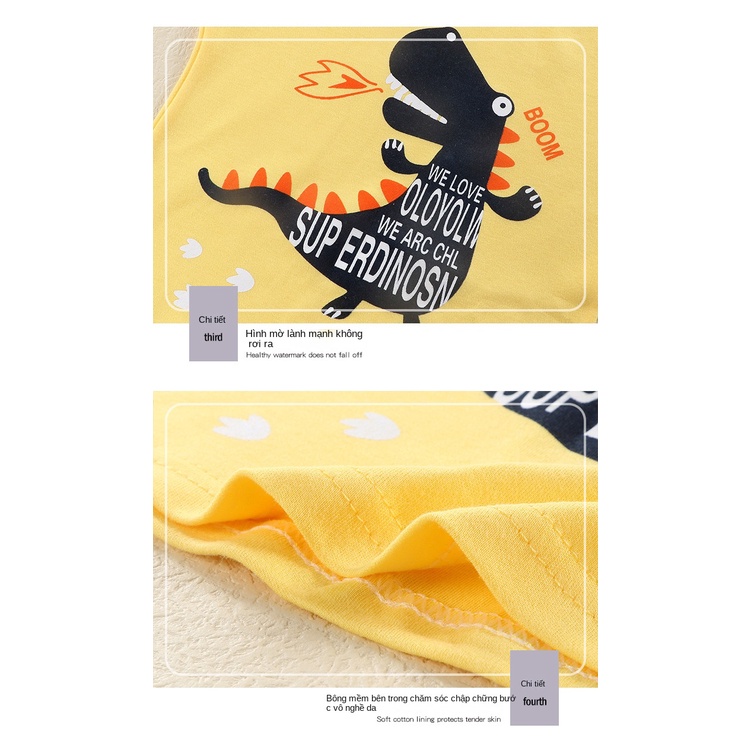 Bộ Đồ Ngủ Vải Cotton Dáng Dài Thời Trang Mùa Thu Cho Bé Ttc398