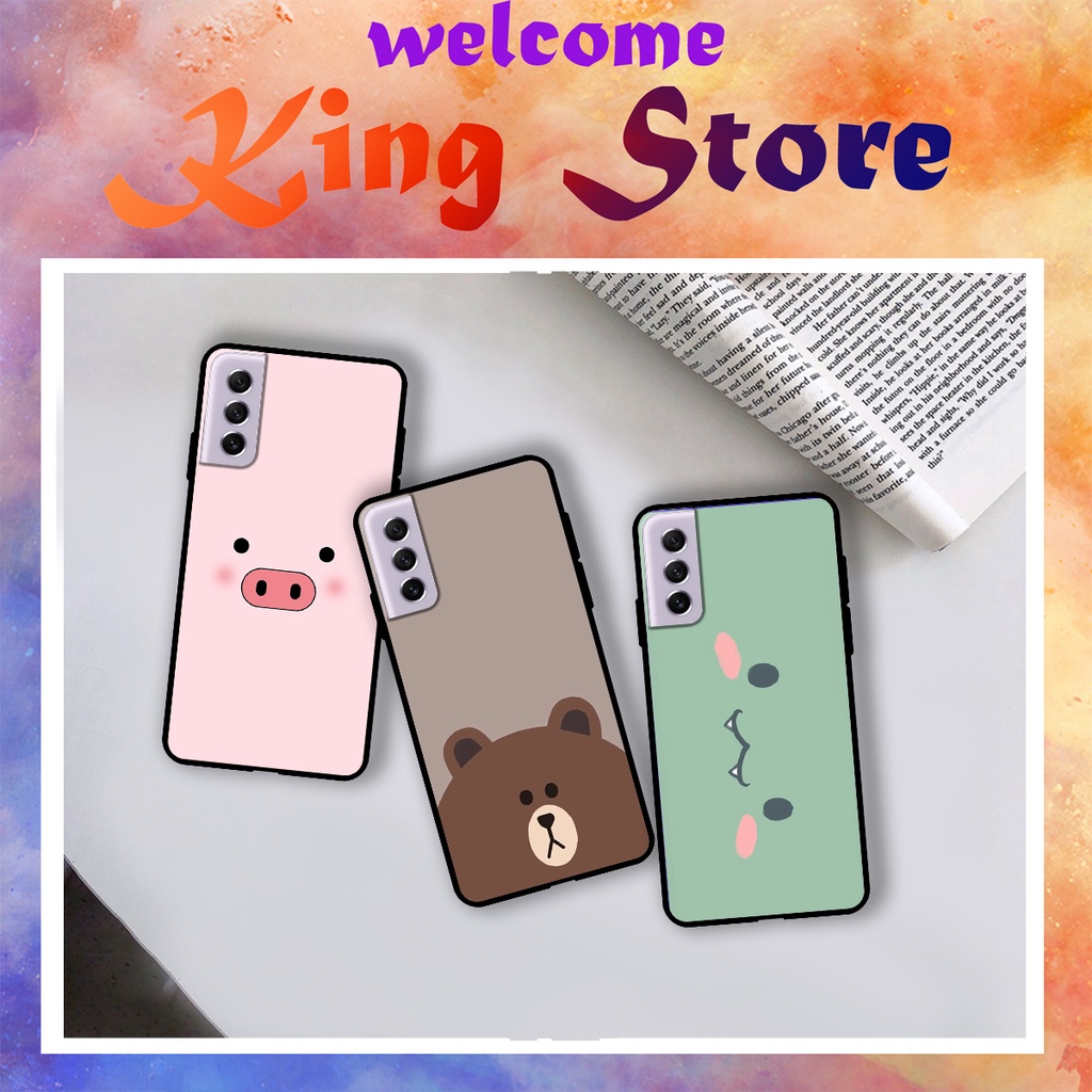 Ốp Samsung S21 - S21 FE -  S21 PLUS - S21 Ultra - Ốp lưng Samsung in hình ngộ nghĩnh, siêu đáng yêu