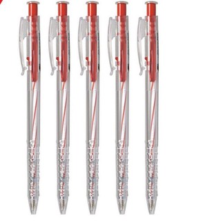 5 cây bút TL 027 đỏ