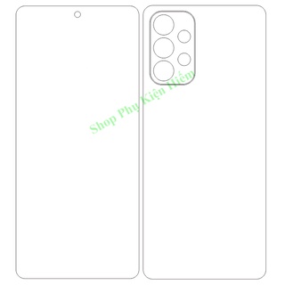 Dán dẻo ppf samsung a73 5g – tặng dán khung camera