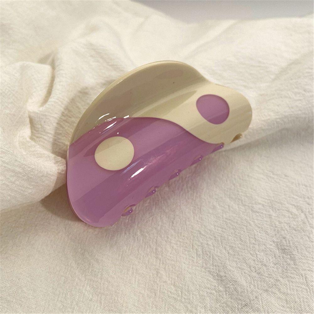 Kẹp Tóc Acetate Hình Học Ngọt Ngào