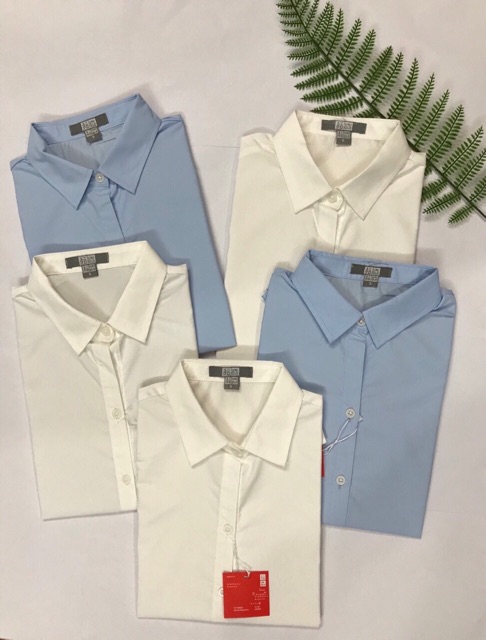 Áo sơ mi nữ màu  trắng  cộc tay nữ hàng VNXK đủ size 40-60kg | BigBuy360 - bigbuy360.vn