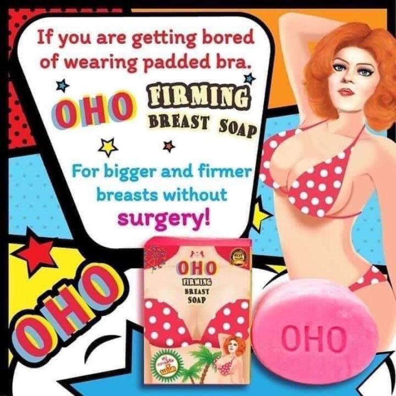 Xà phòng nở ngực OHO FIRMING BREAST SOAP THÁI LAN
