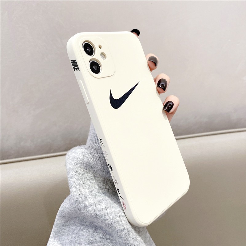 Ốp lưng iphone cạnh vuông hình viền n.i.k.e 6/6plus/6s/6splus/7/7plus/8/8plus/x/xr/xs/11/12/13/pro/max/plus/promax/Max