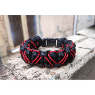 [HOT] Vòng Paracord (nhận đổi màu dây) Đan Hình Trái Tim Xinh Xắn