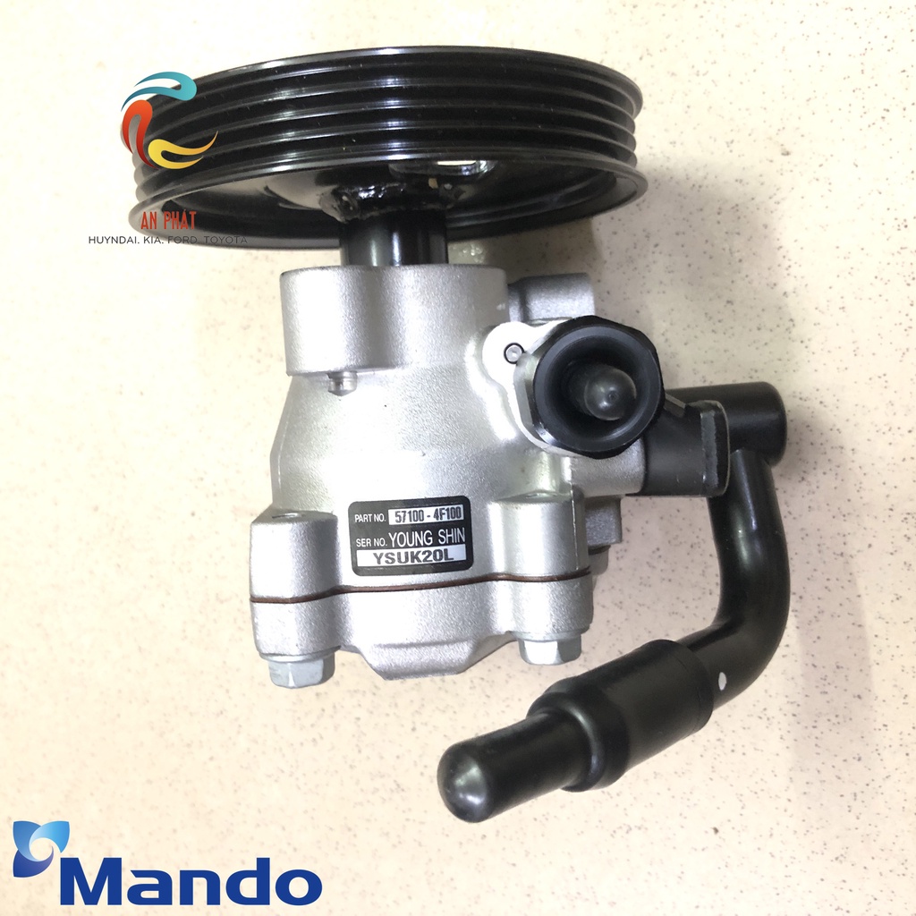 Bơm trợ lực lái Hyundai Starex EX571004F100 / 571004H100 chính hãng MANDO HÀN QUỐC