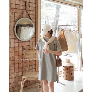 Đầm suông thun gân dày dặn cực đẹp