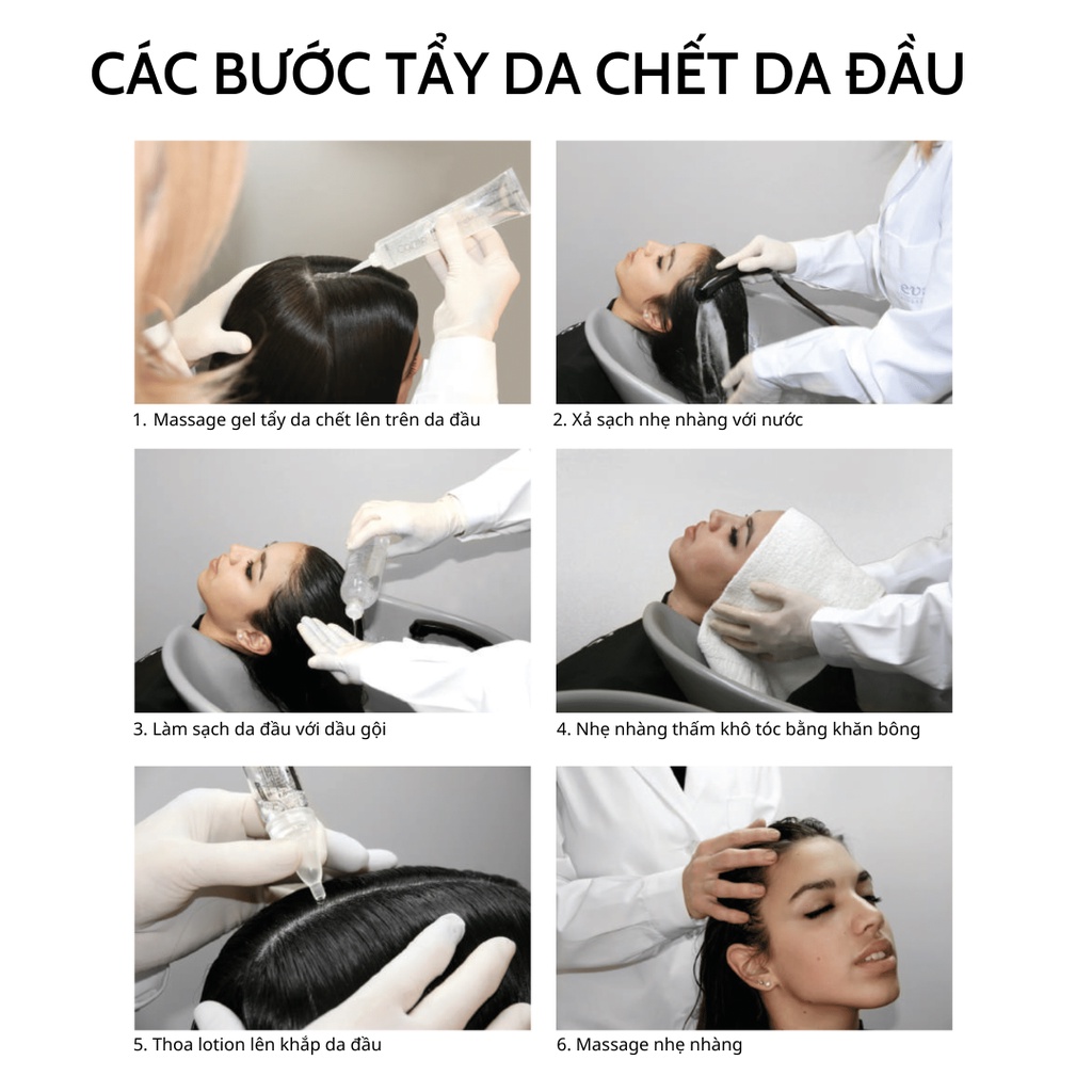 Tẩy da chết da đầu Peeling Capilo Eva Professional Tây Ban Nha