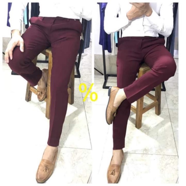 QUẦN ÂU TÍM MẬN CÔNG SỞ CAO CẤP CHO NAM