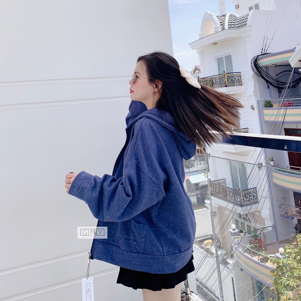 Áo Khoác Nỉ Mira 1 Lớp | Dày Dặn | Có Nón Form Rộng | Đơn Giản | Phong Cách Hàn Quốc | Hot Trend 2020 | Hình Tự Chụp |Gi | BigBuy360 - bigbuy360.vn