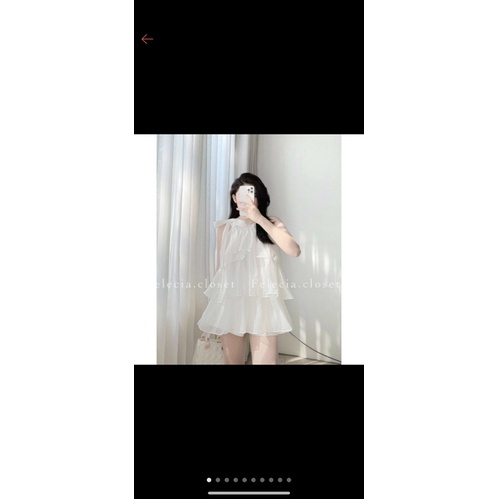 váy von tơ ba tầng