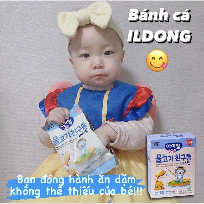 BÁNH CÁ ĂN DẶM ILDONG