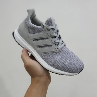 Giày Sneaker Nam Nữ Ultra Boost Xám