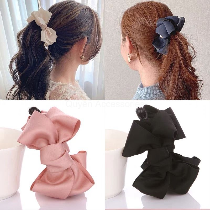 Cài tóc nơ lụa