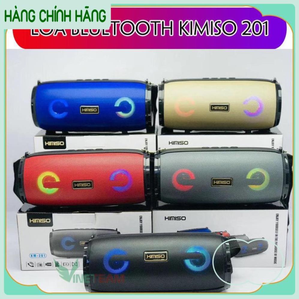 Loa Bluetooth Kimiso KM-201 Mini,  Không Dây sản phẩm cho máy tính laptop pc Chinh hãng BH 12 Tháng