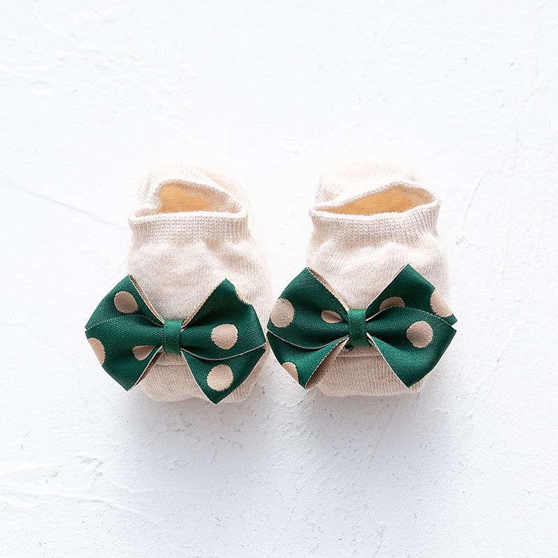 [Hàng Có Sẵn] Vớ Thuyền Vải Cotton Mỏng Màu Trơn Miệng Nông Làm Mát Chống Trượt Thời Trang Xuân Hè Cho Bé
