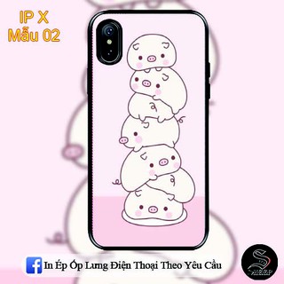 Ốp Lưng Iphone X Hình Con Heo Siêu Cute