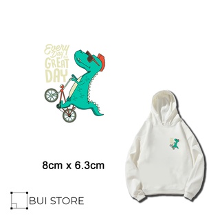 Miếng ủi  nhiệt offset dán trang trí áo quần hình EVERY DAY MINI