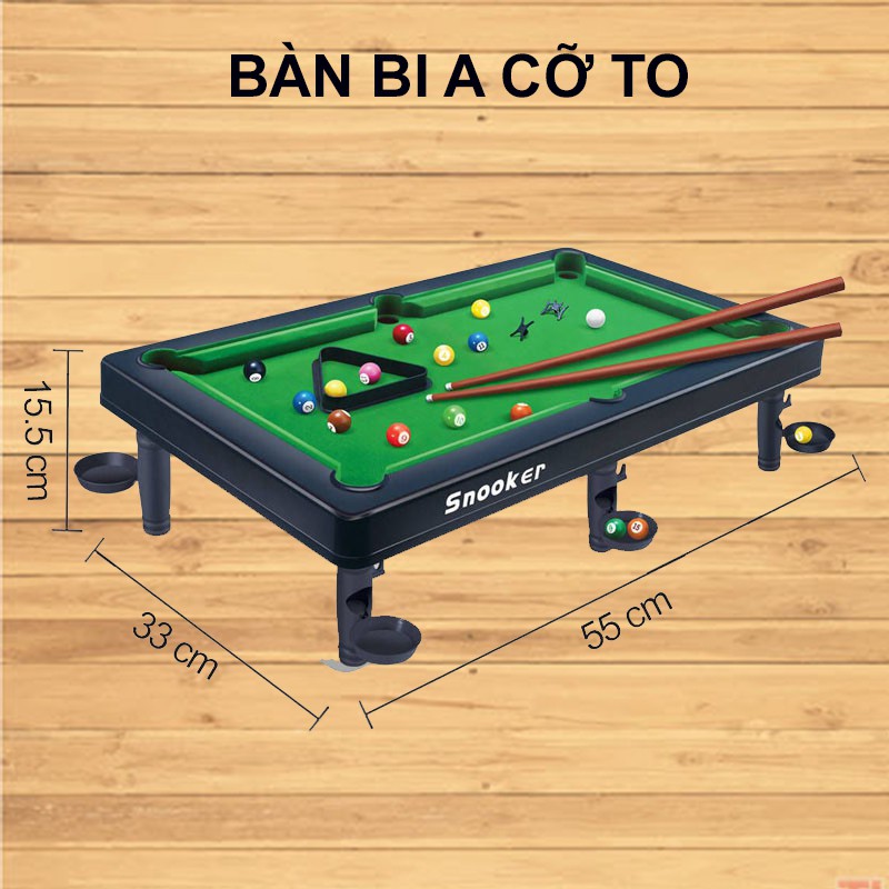 Bàn Bi A Nhiều Kích Thước Mini Giá Rẻ Đồ Chơi Bàn Bida Vận Động Cho Bé Cực Chất