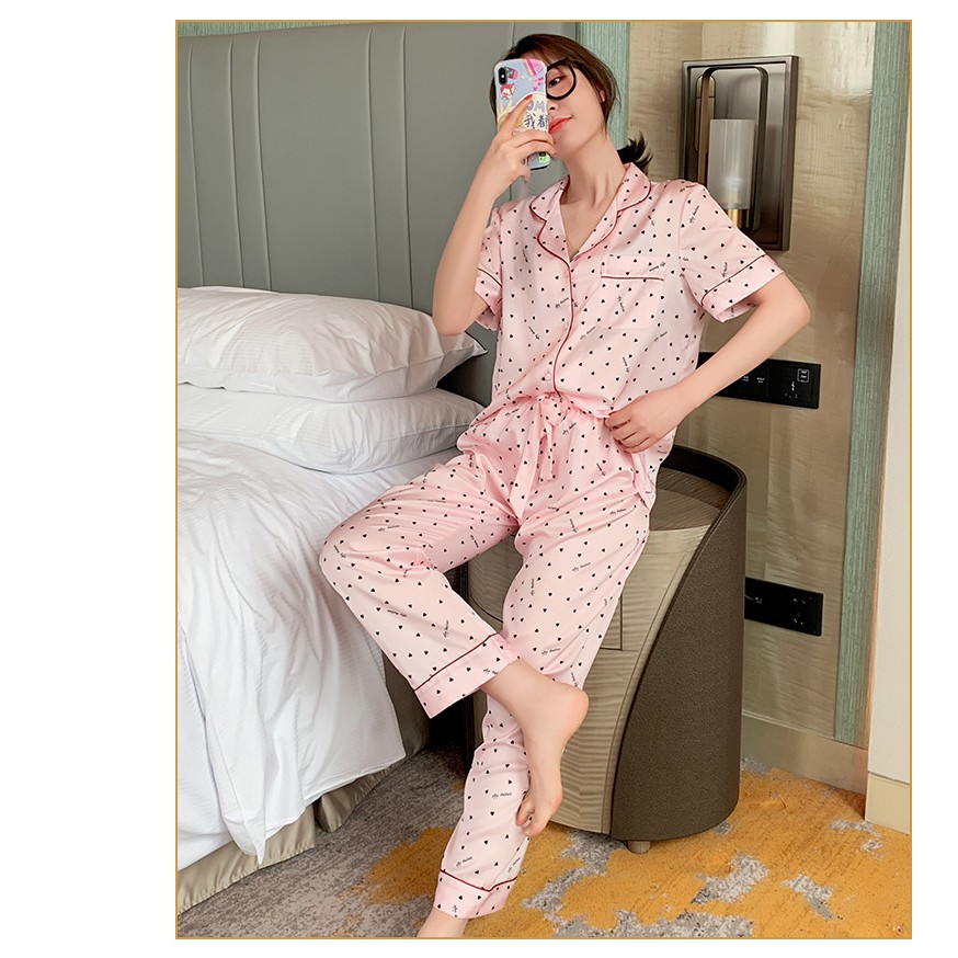 Pijama Lụa Cao Cấp Y72