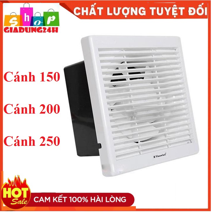 Quạt thông gió Vinawind cánh 150-200-250-PN-Giadung24h