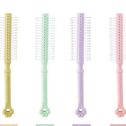 Lược chải tóc đầu tròn tạo kiểu nhiều màu tiện lợi  nhiều kiểu dáng thiết kế đơn giản nhiều màu LC11