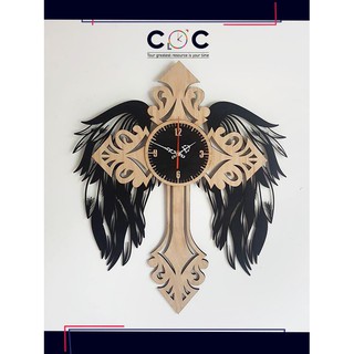 Đồng hồ treo tường thập tự giá cánh chim