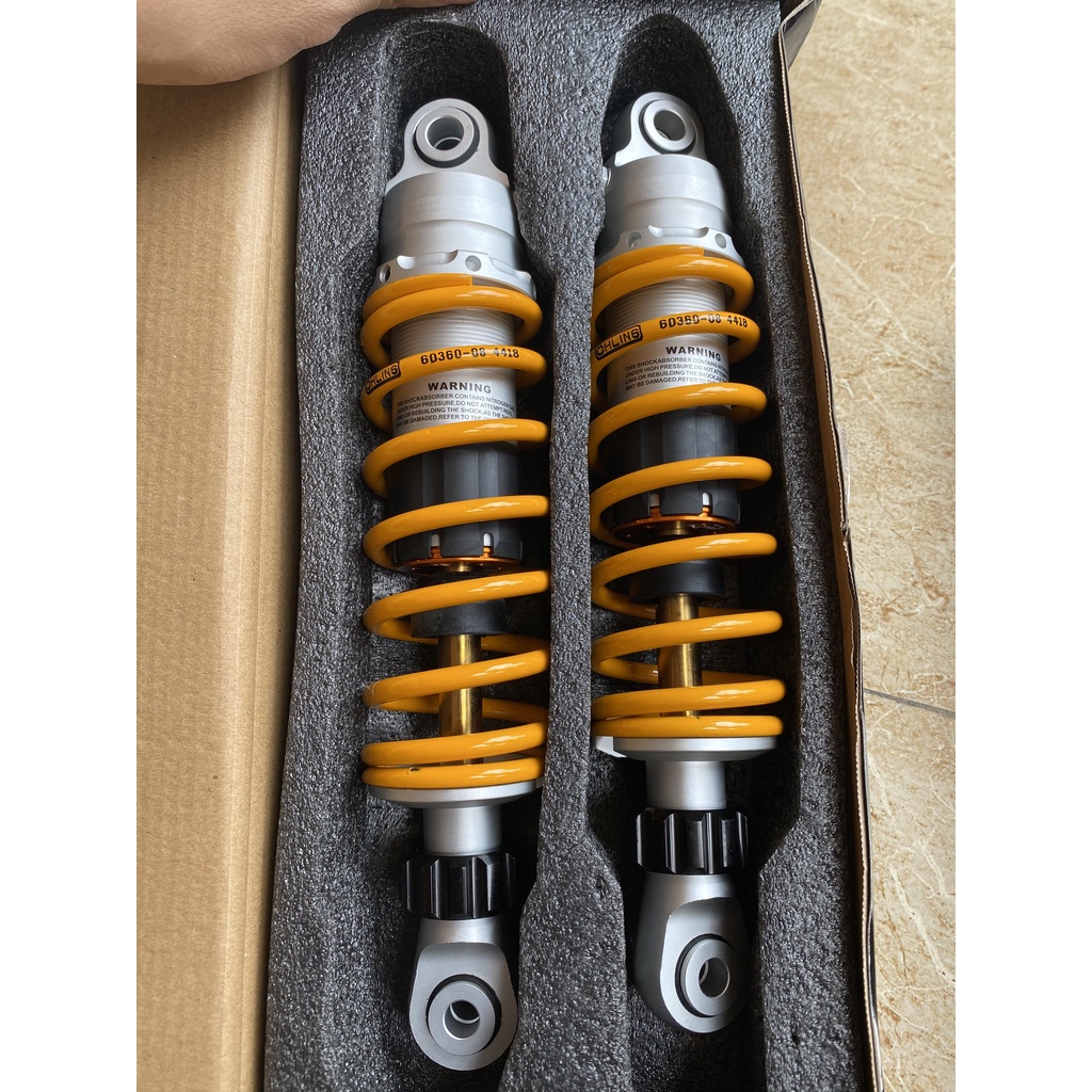Phuộc sau OHLINS không bình cho xe số (Dr,Wave,Sirius, Jupiter,Max, Future,Win, Elegant, Suviva,....)