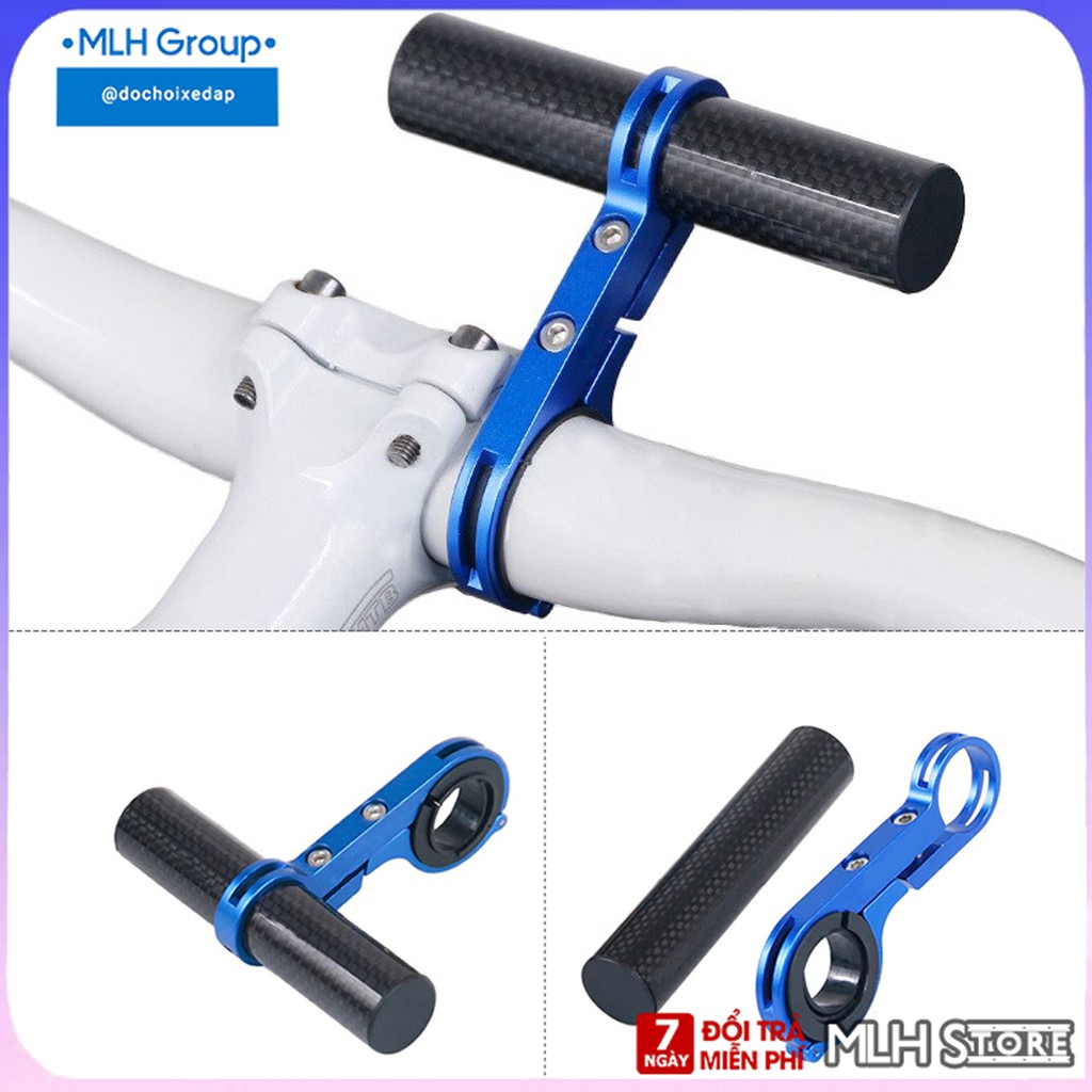 Thanh Mở Rộng Gắn Ghi Đông Xe Đạp Thể Thao Địa Hình Đa Chức Năng Loại Dài 1 Nhánh Đỡ Chắc Chắn MLH