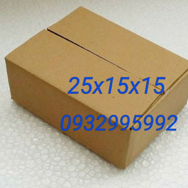 50 hộp size 25x15x15 hộp bên trong trắng ngoài nâu