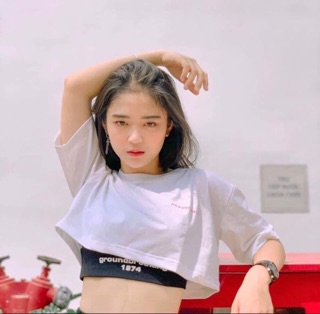 SET ÁO THUN CROPTOP KÈM BRALETTE