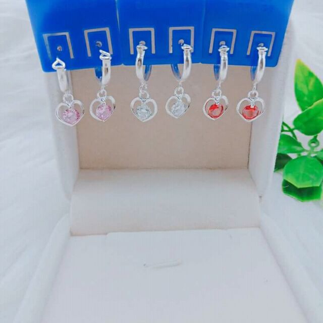 Bông tai bạc ta cho bé-BM60