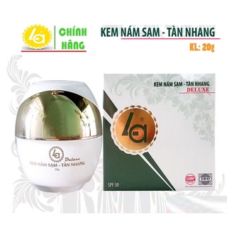 Kem nám sạm tàn nhang đồi mồi la deluxe 20g, chống nắng 30 - giúp sạch nám, trắng da, chống lão hóa, tái tạo da