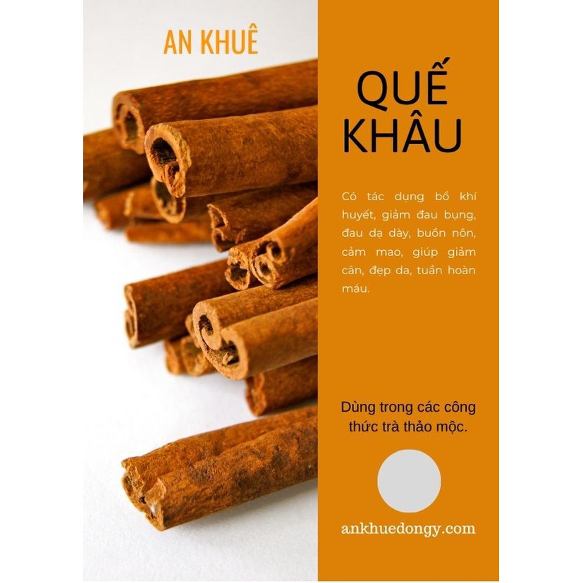 VỎ QUẾ (QUẾ KHÂU) - THẢO MỘC AN KHUÊ