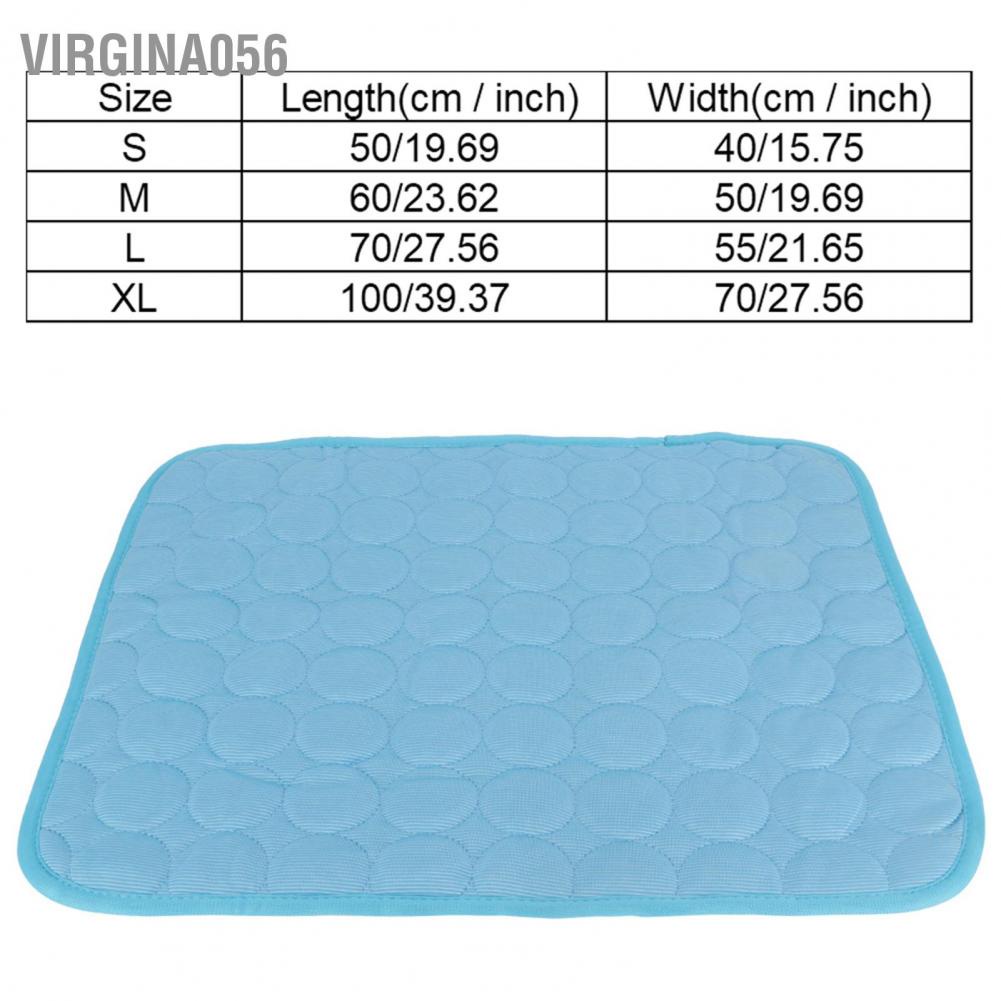 Hàng Hot Thảm làm mát cho chó mèo Pet Pet Self Pillow Giường mùa hè thời tiết nóng Hàng giao ngayVirgina056