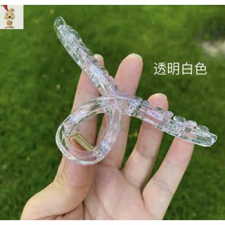 Kẹp tóc/ gấp tóc trắng phong cách hàn
